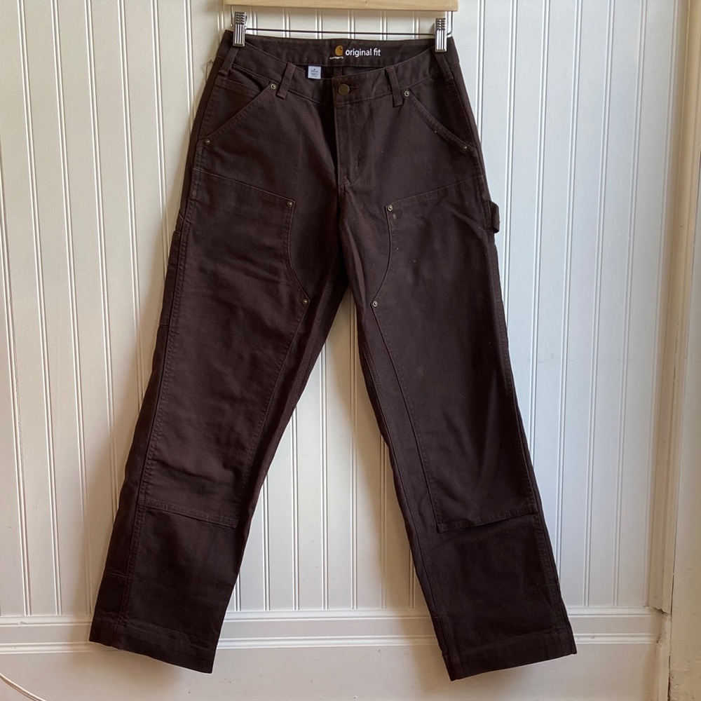 Original Fit Brown Carhartt Carpenter Pants